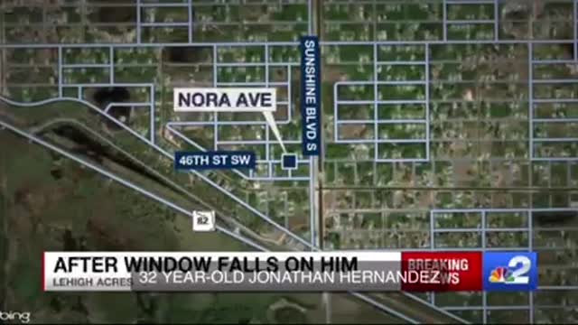 Burglar killed in freak accident