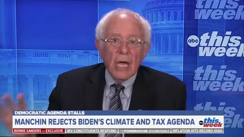 Senator Bernie Sanders TURNS ON Senator Joe Manchin
