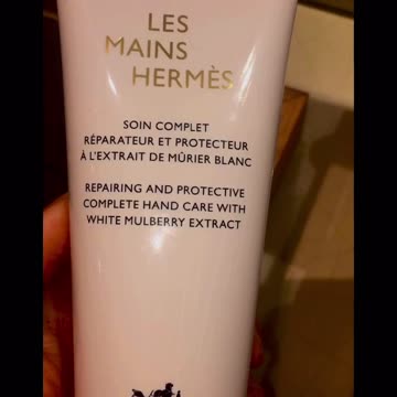 Hermes les mains hand cream lotion