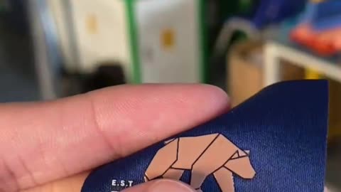 I heard that this supplier can produce such a small thermal transfer silicone label #labels #clothes