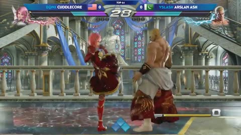 Strong Girl Tekken 7 Arslan Ash vs EQNX Cuddle Core
