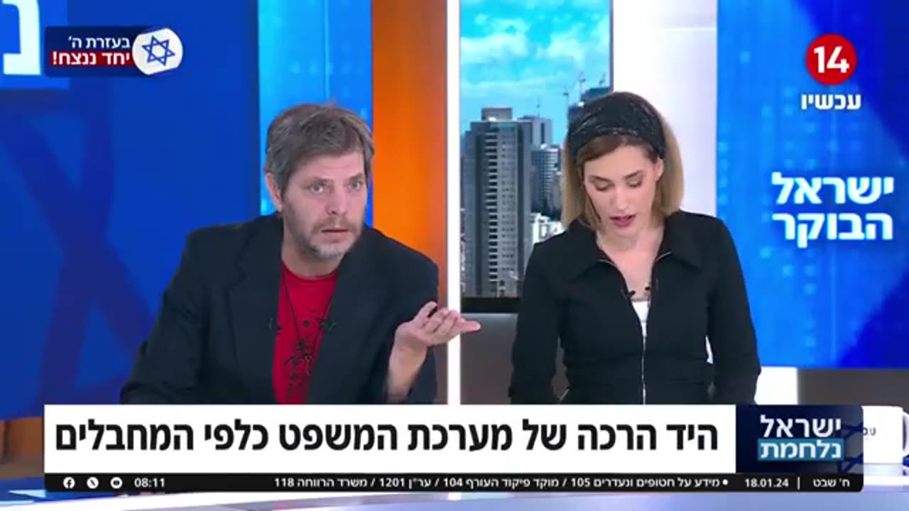 עכשיו אתה הסנגור של אמנון אברמוביץ____ הדיון באולפן שיצא משליטה