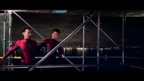 Andrew Garfield, Tobey Macquarie & Tom Holland Intersection | 3 Spider Man Talking together