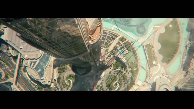 Mountain Dew X Hrithik Roshan Bike Stunt at Burj Khalifa Dubai Darr ke aage Jeet Hai