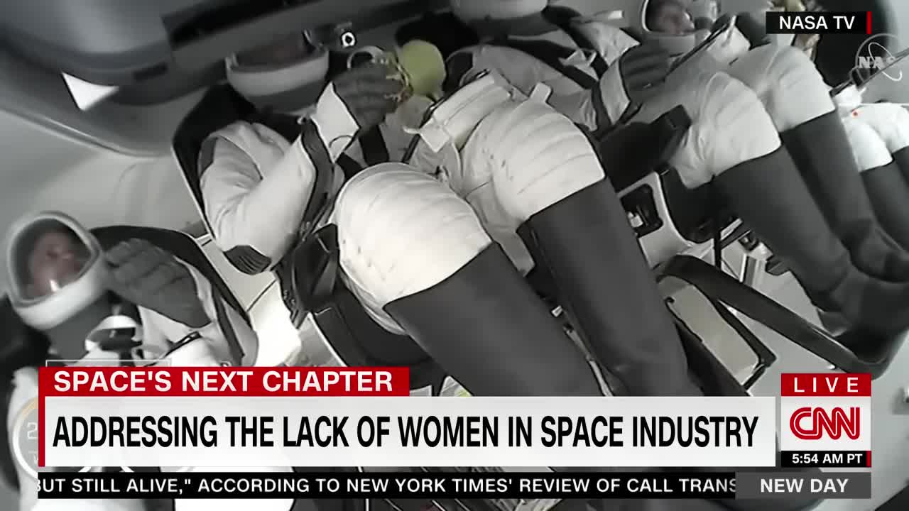 History-making NASA astronaut addresses lack of gender equality in space industry