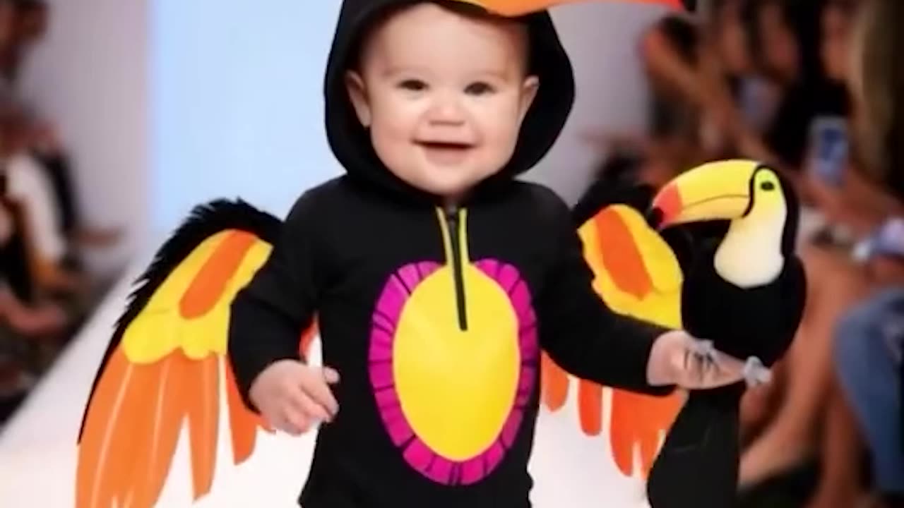 AI Babies Fashion Show Ramp Walk #Cute #AI #Rampwalk #Fashion #FashionShow
