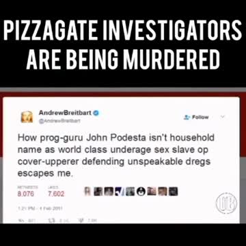Pizzagate investigators are being murdered