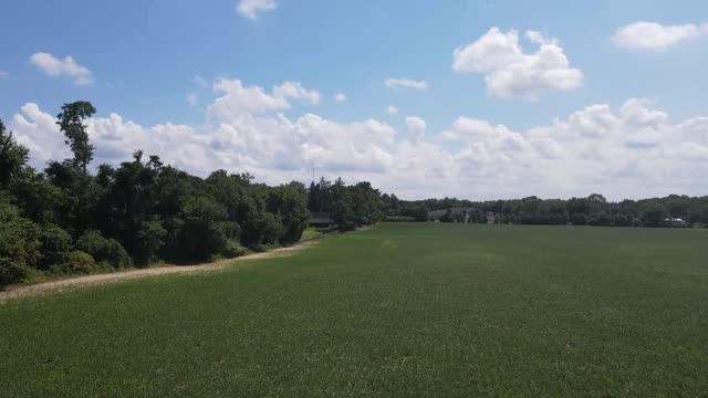 DJI Drone flies over Farm Field. (10 M YT views )