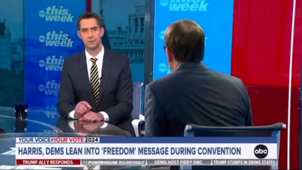 @CollinRugg (X) : "Journalist" Speaks For Leader Kamala !