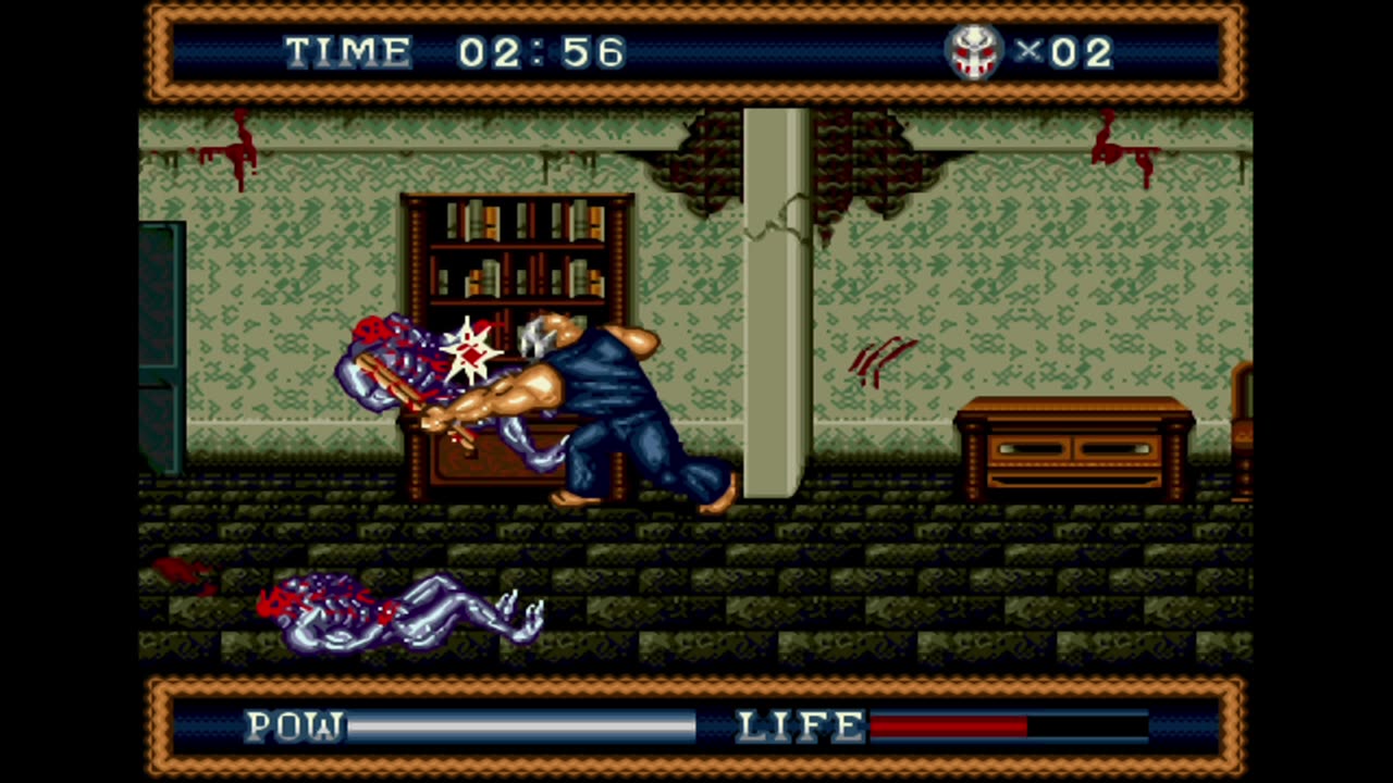 Splatterhouse3 Stage 01 #retrogaming #nedeulers #splatterhouse