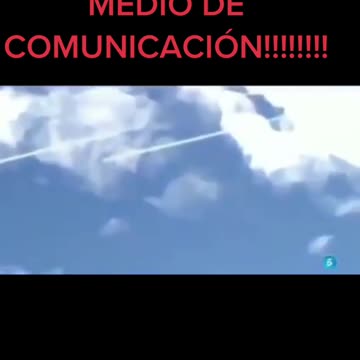 Chemtrails anti lluvia. España
