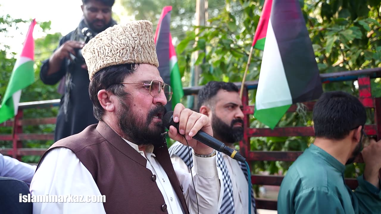 Speech - Allama Zia Ullah Bukhari | Aalmi Youm Tufan ul Aqsa - Yekjehti Falasteen, Lebnan March