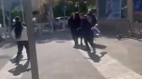 Israeli students chase their history teacher & yell at him "cancer" & "son of a whore"