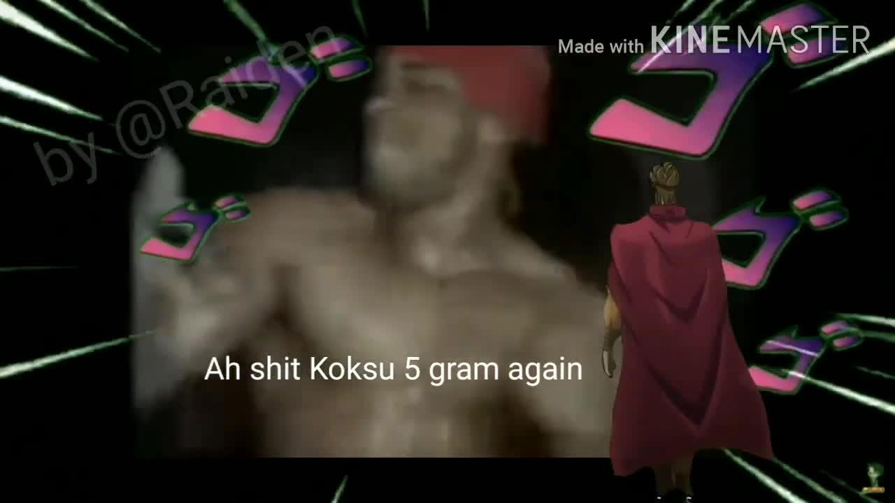 Ricardo milos Koksu 5 Gram (jojo memes)