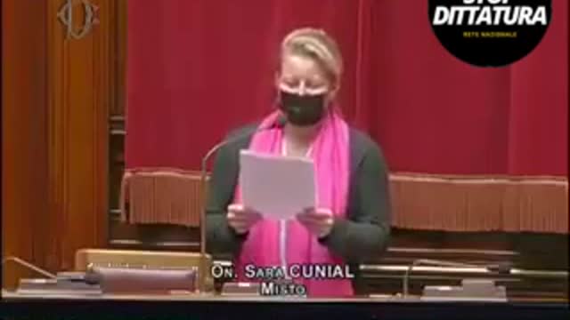 🔴 MAESTOSO DISCORSO DI SARA CUNIAL ALLA CAMERA DEI DEPUTATI