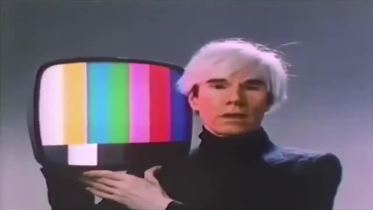 1967, esteemed artist, Andy Warhol, expressed his viewpoints on the profound impact of television