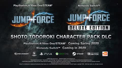 Jump Force - Official Shoto Todoroki Trailer