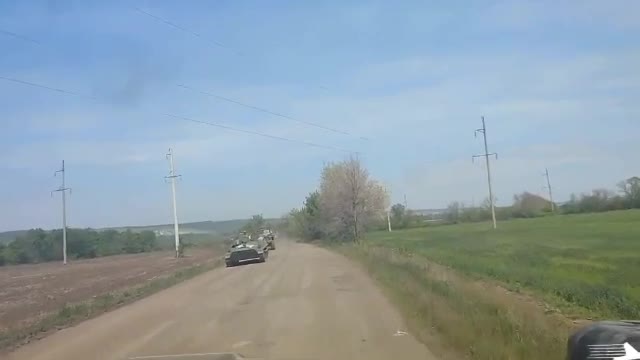 Russian forces moving to Slavyansk! After the capture of Liman