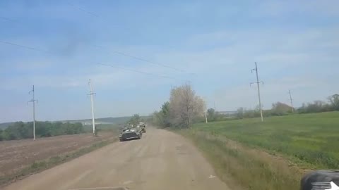 Russian forces moving to Slavyansk! After the capture of Liman