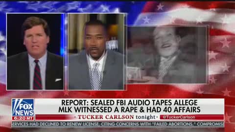 Tucker Carlson talks about MLK's statues