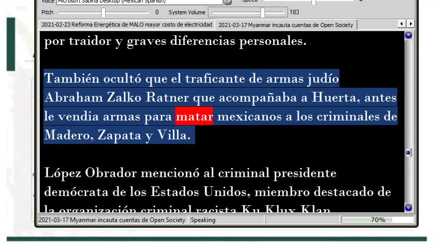 AMLO no da paso atrás decidido a inyectar los venenos transgénicos contra mexicanos