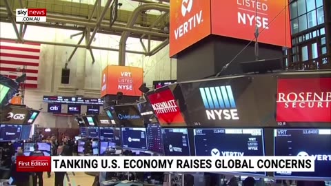 Global concerns US economy is heading for recession