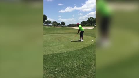 Mishap While Playing Golf