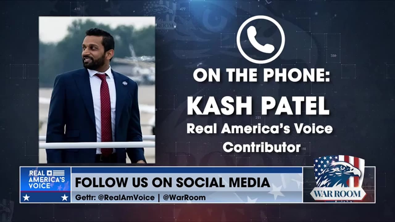 Kash Patel: Updates From On The Road From Wisconsin!!