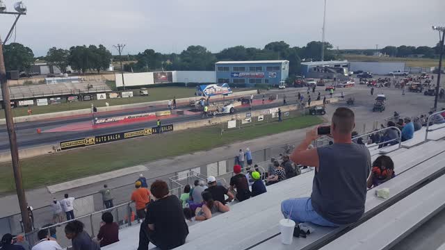 Drag racing from San Antonio Raceway