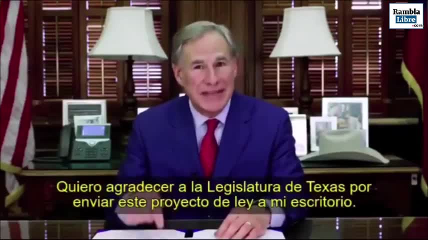 Gobernador de Texas Greg Abbott firma la prohibición de exigir pasaporte Covid en todo el estado