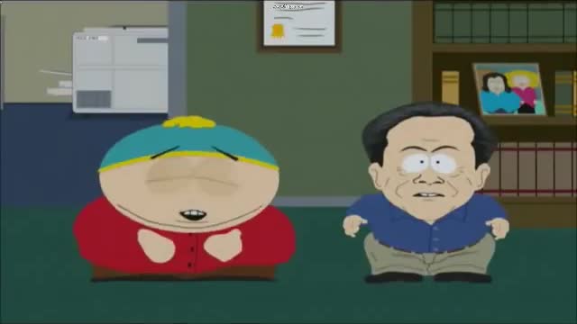 Erik Cartman meets a dwarf