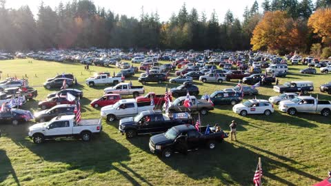 MAGA Drag the Interstate in Lewis County Washington