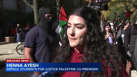 Chicago protests: Pro-Palestinian demonstrators disrupt traffic into downtown, hold march at DePaul