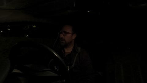 Outro to a night vlog in a car.