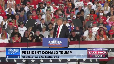 President Trump talks about Biden and the Democrats performance since Biden took office