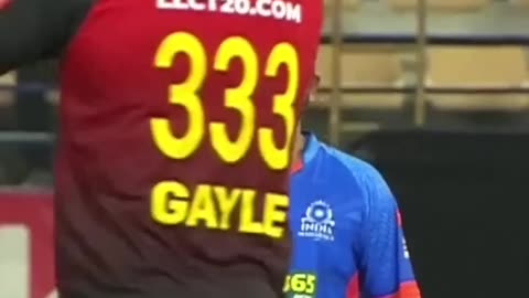 Gayle in his natural mood, as always