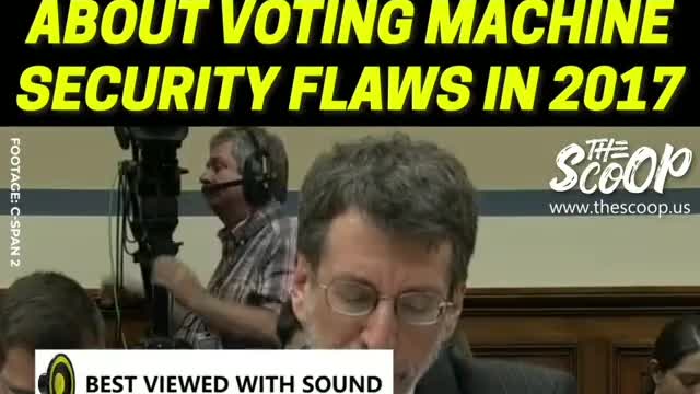 Voter Fraud Again... Voting Machines Hacked