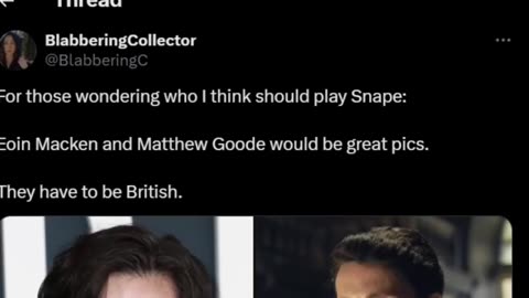 Who Should Play Severus Snape? #harrypotter #snape #max