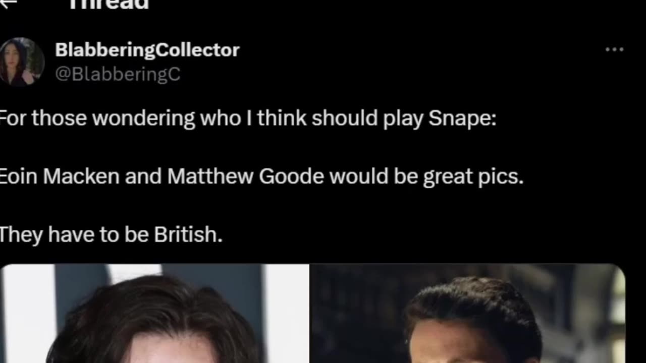 Who Should Play Severus Snape? #harrypotter #snape #max