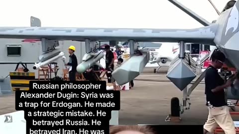 RUSSIAN PILOSOPHER ALEXANDER DUGIN: SYRIA WAS A TRAP FOR EDODOGAN. HE MADE A STRATEGIC MISTAKE, HE