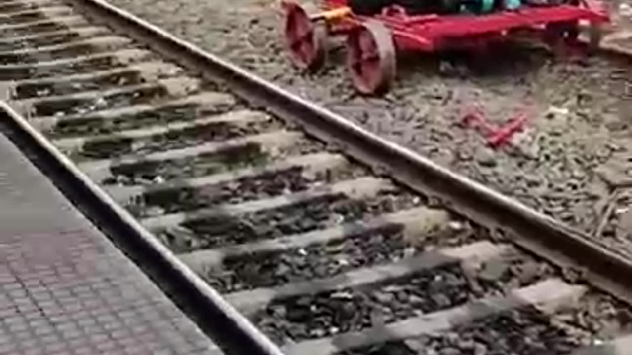 Indian railways trolley accident