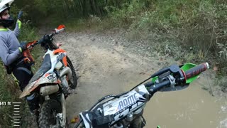 Riding dirtbikes in Appalachia!