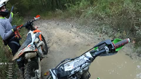 Riding dirtbikes in Appalachia!
