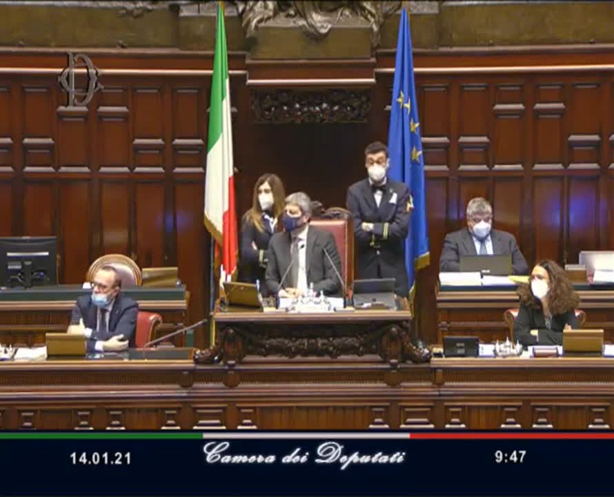 Riccardo Molinari (Lega), Camera, 14/1/21