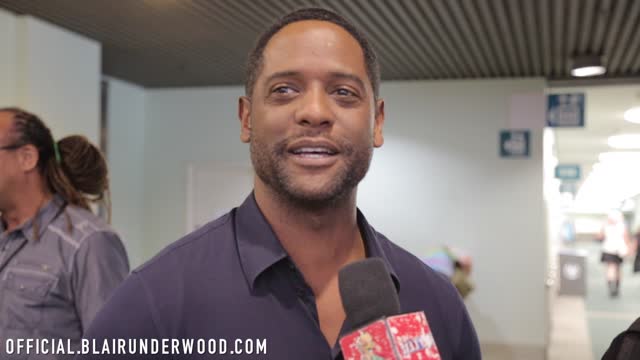 Blair Underwood interview at Comikaze Expo 2015