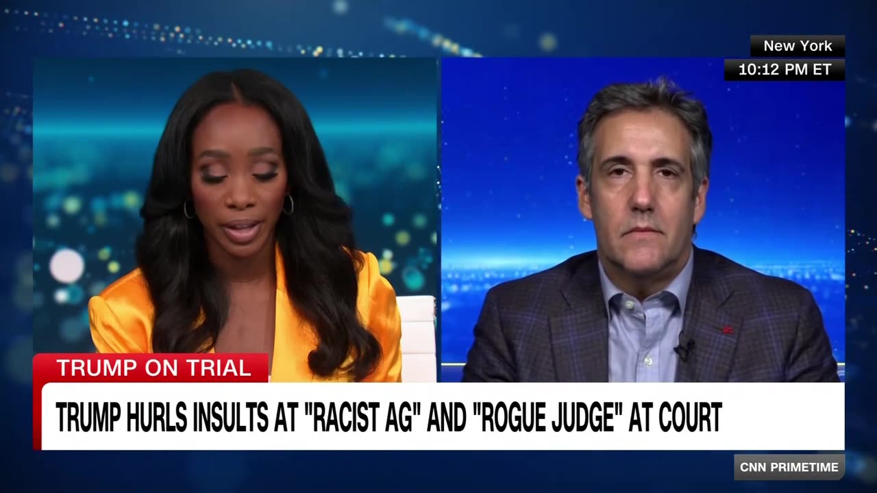 Michael Cohen responds to his name being invoked at Trump civil trial