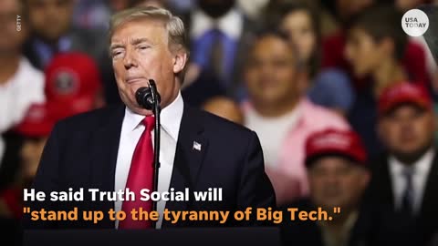 DONALD TRUMP LAUNCH HIS SOCIAL MEDIA APP