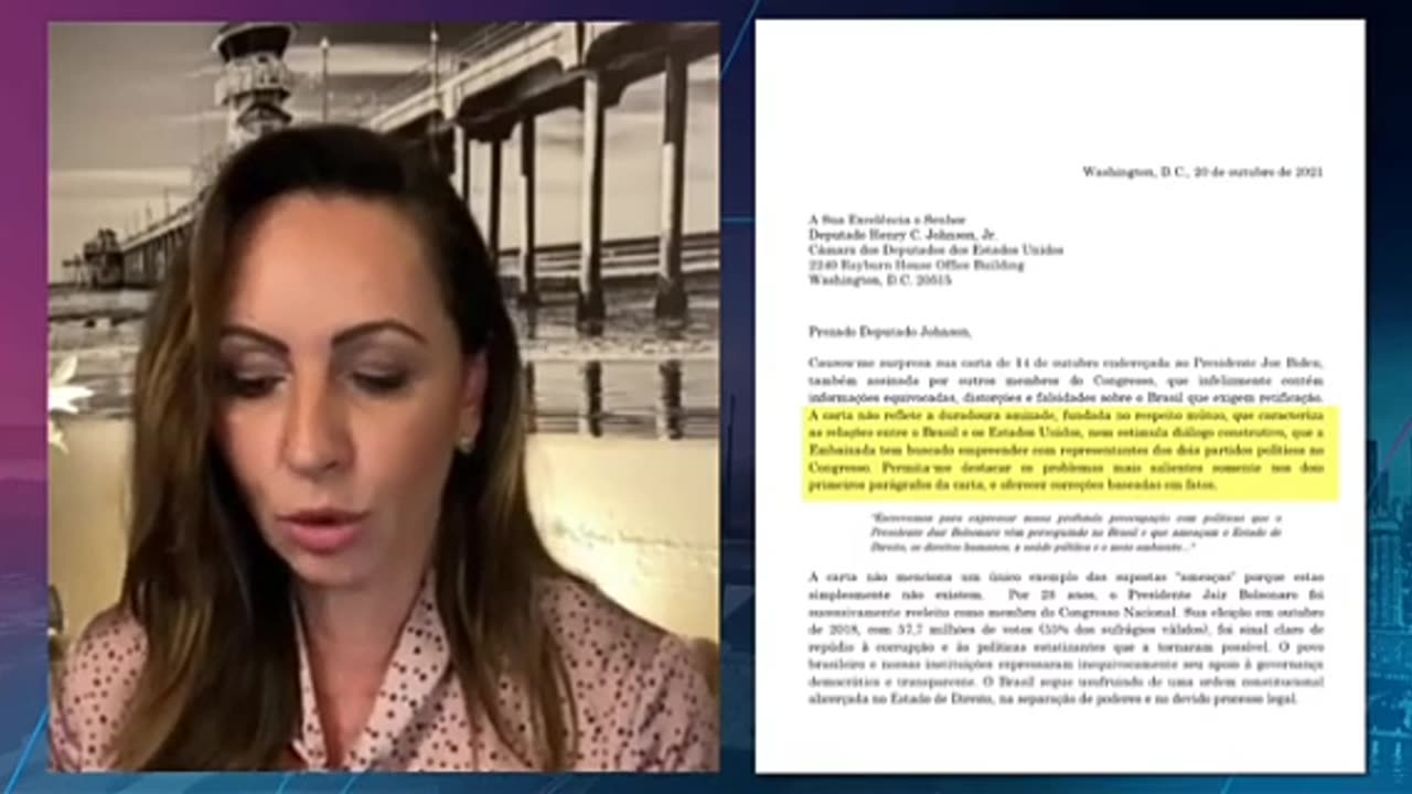 Embaixador nos estados unidos dá resposta a Democratas