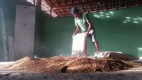 making cement mass, to make subfloor