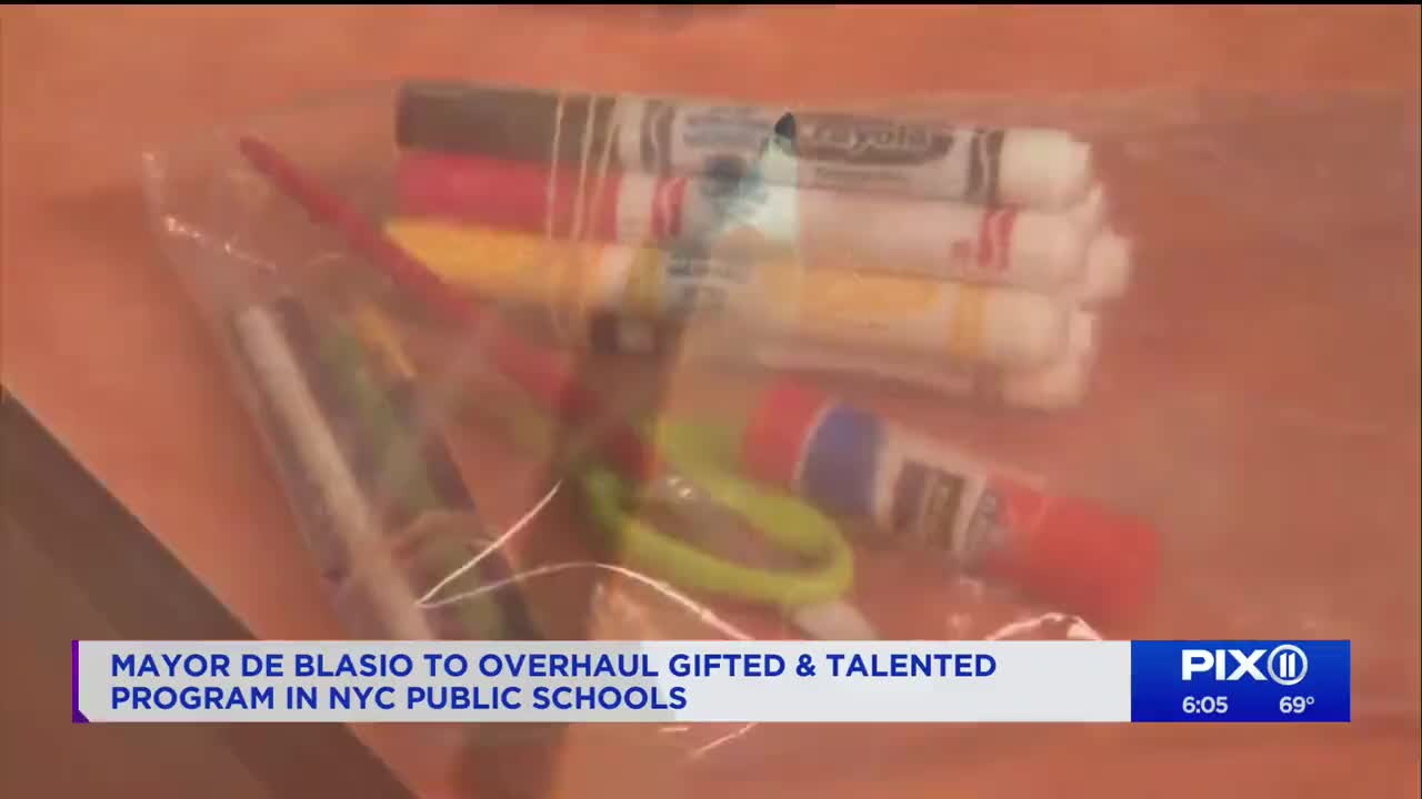 A father calls de Blasio’s plan to eliminate gifted programs in schools “ridiculous.”